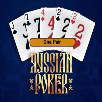 Russian Poker game by OneTouch Games – logo hosted on Rolletto Casino